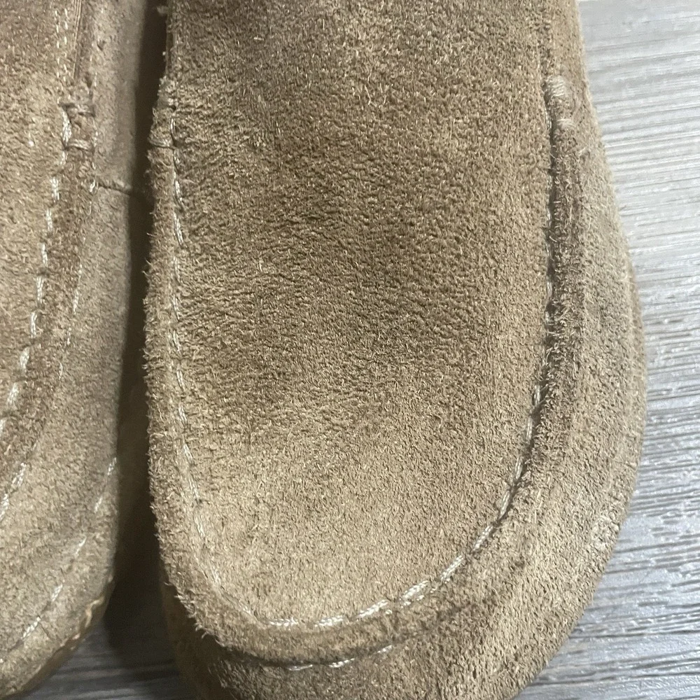 BIRKENSTOCK Utti Brown Suede Slip On Loafer Shoes 38/US 7 Loafer Granola Crunchy